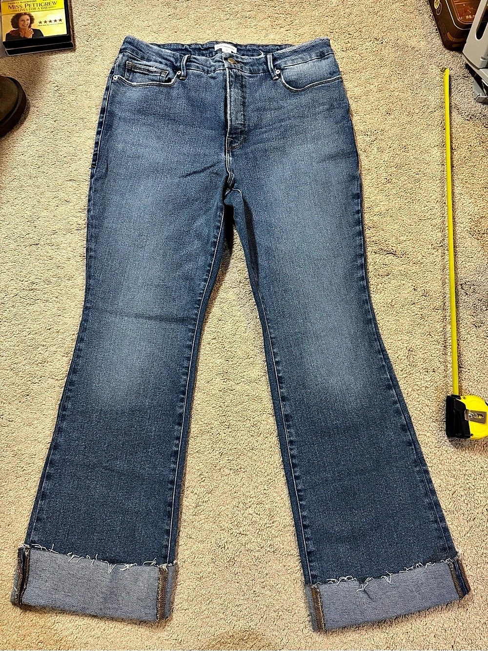 Good American Good Classic Bootcut Jeans Size 15